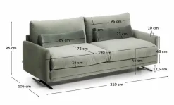Sofa 2-Sitzer Veliro