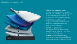 Tempur Pro® Matratze Soft CoolQuilt