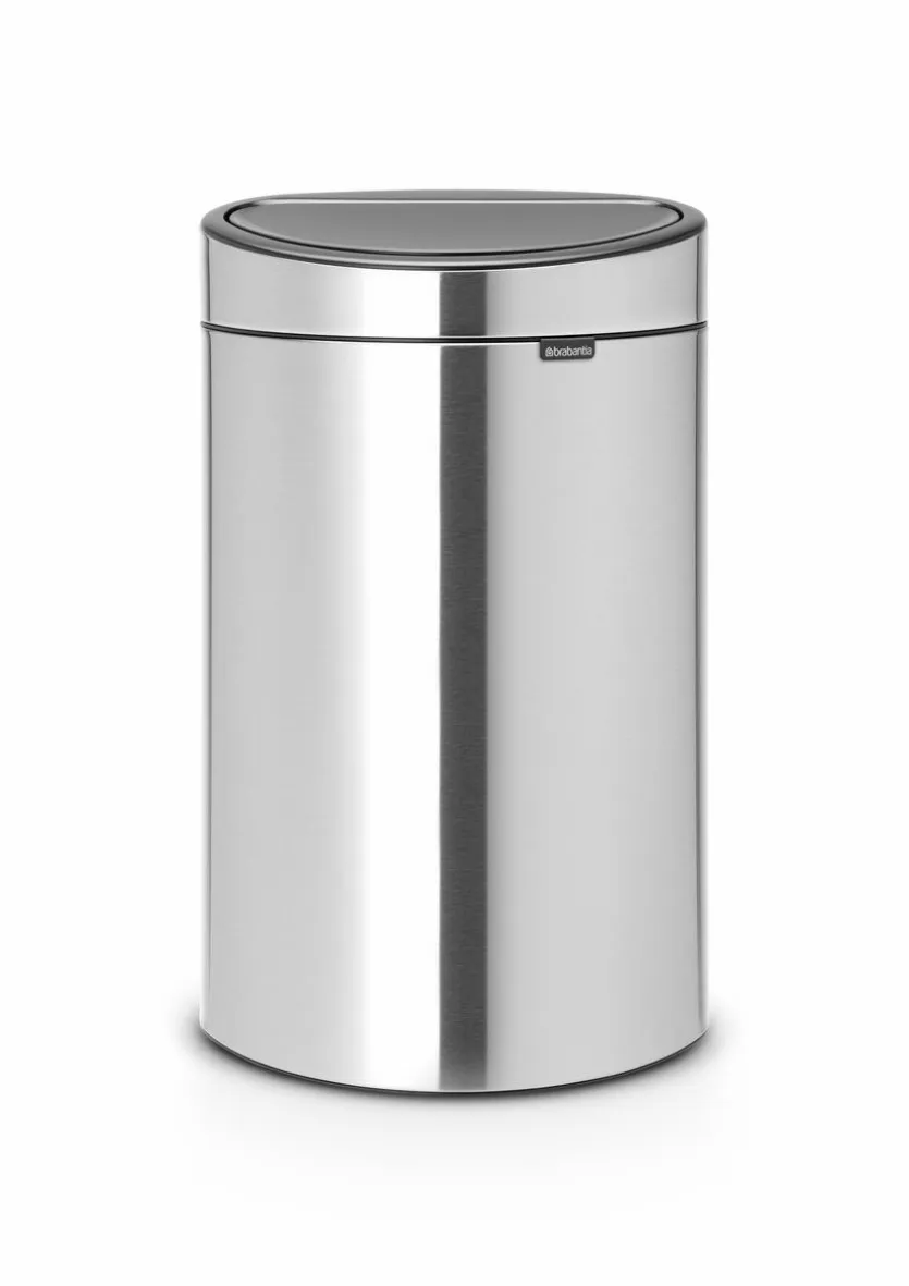 Touch Bin Matt Steel 10+23l