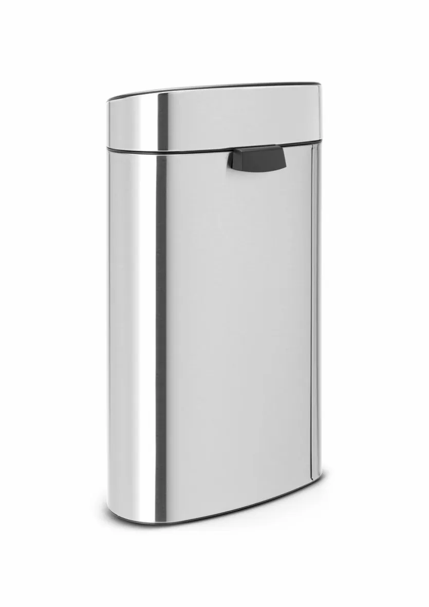Touch Bin Matt Steel 10+23l