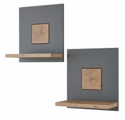 Wandboard 2er-Set Houton