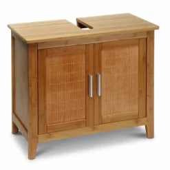 Waschbeckenunterschrank Bambus